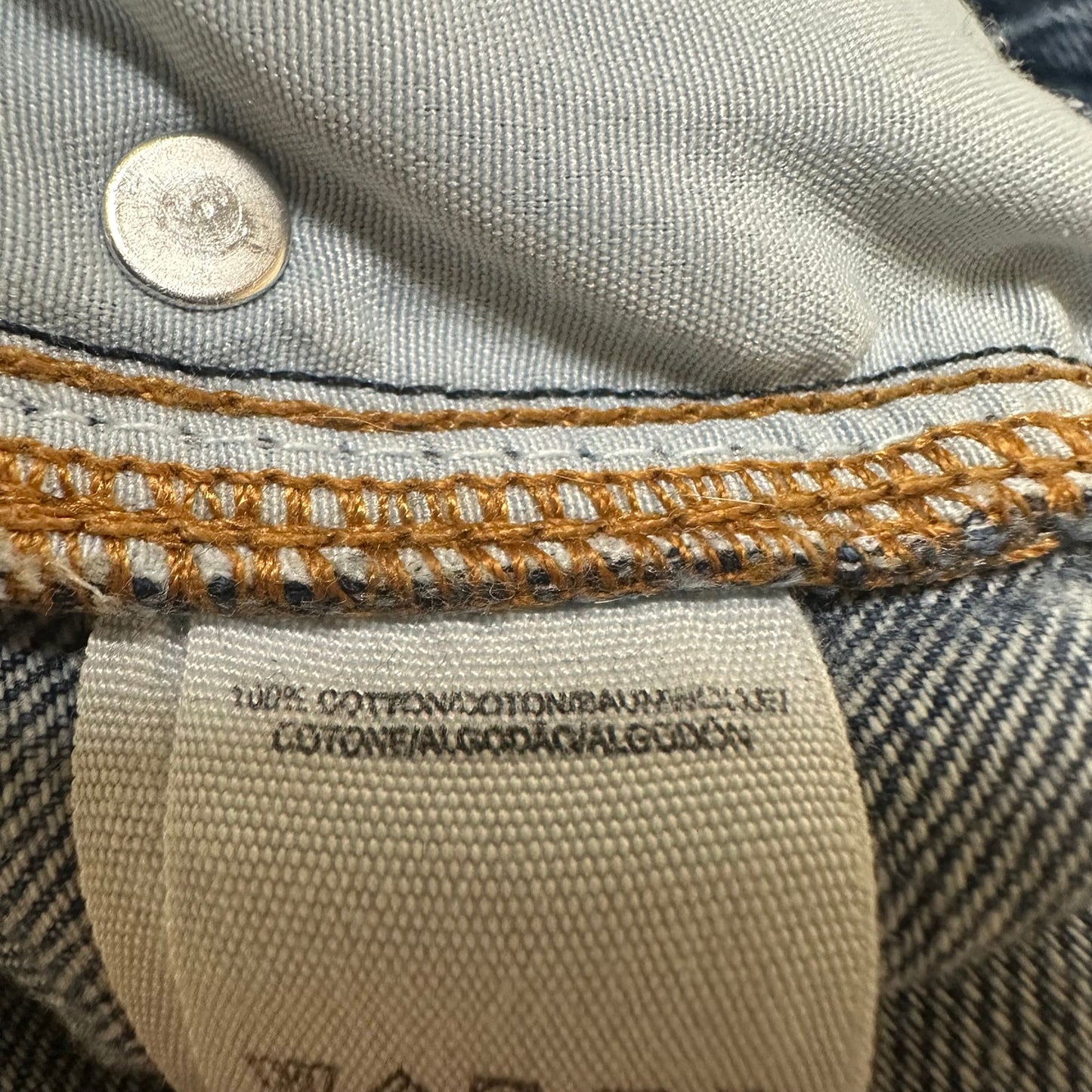 Free People Regular Cropped Jeans Women's Size 25 Blue Denim