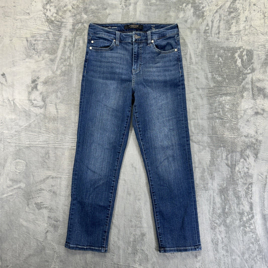 Liverpool Non Skinny Skinny Jeans Women's Size 27 Petite Dark Blue Denim