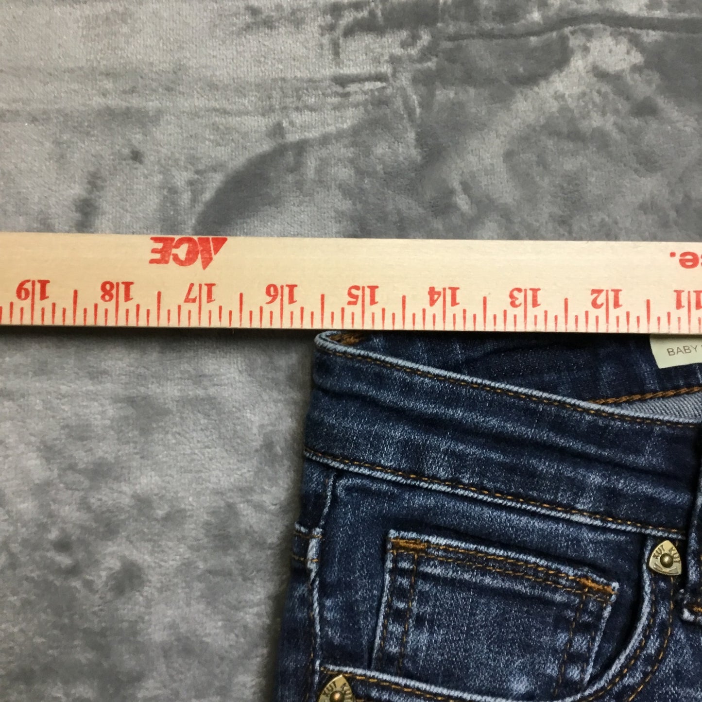 KUT From The Kloth Bootcut Jeans Women's Size 6 Regular Blue Denim