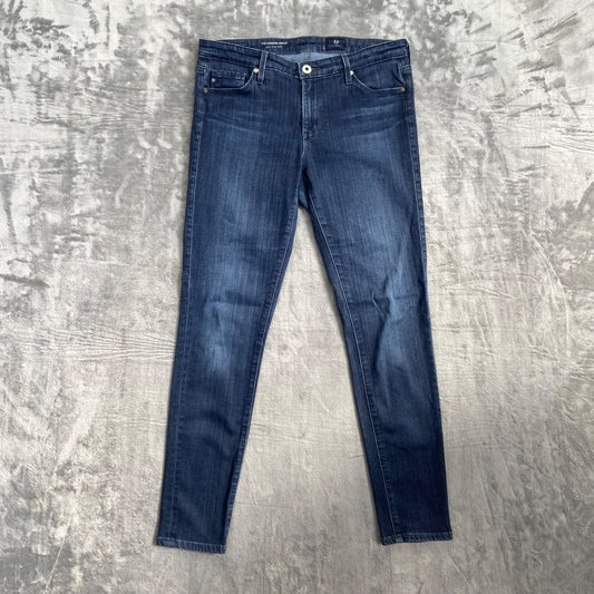 AG Adriano Goldschmied Women's Super Skinny Ankle Jeans 28R Blue