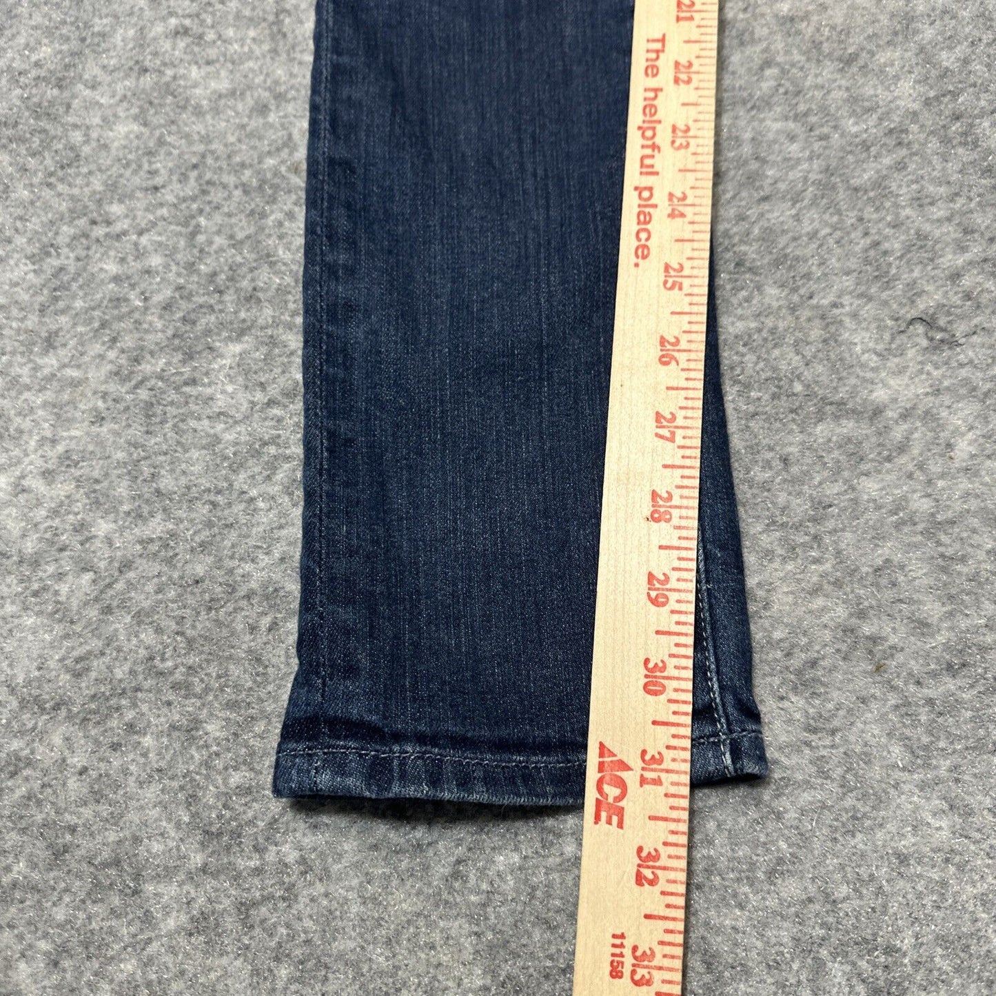7 For All Mankind Roxanne Women's Skinny Jeans Size 27 Blue Dark Wash Denim