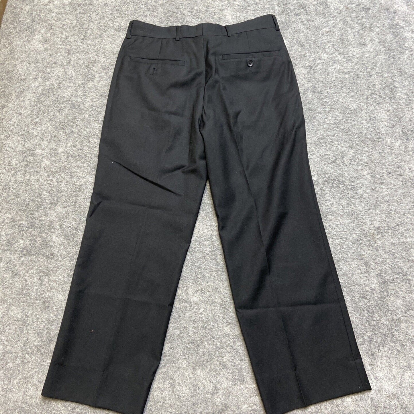 Billy London Dress Pants Men's Size 30x30 Black Formal Pants