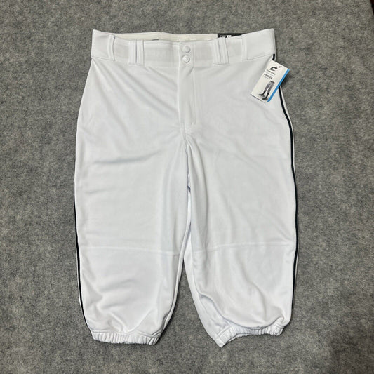 Champro Kincker Loose Fit Men's Baseball Pants Size L White Cropped Pants