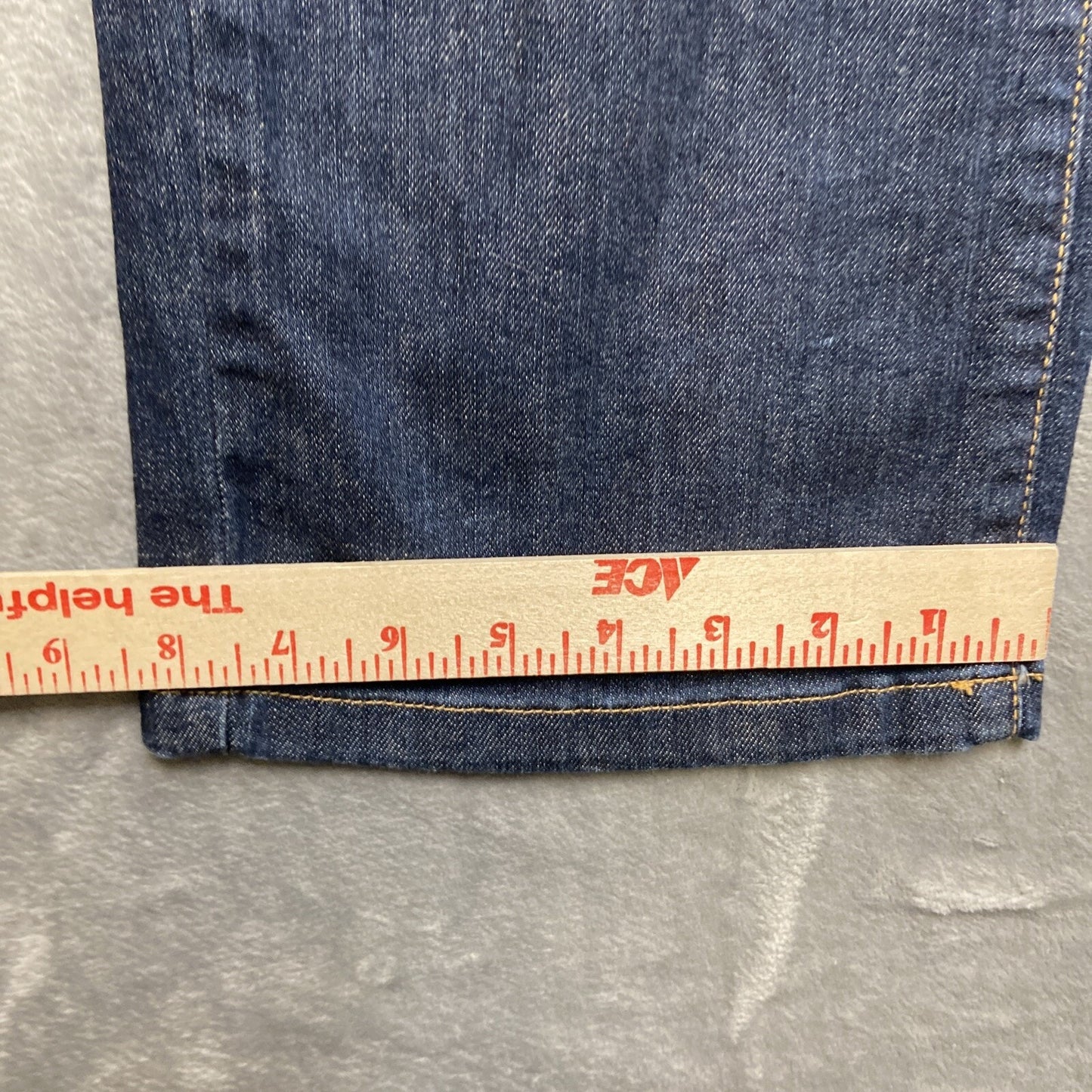 L.L. Bean Straight Leg Jeans Women’s Size 16P Dark Blue Denim