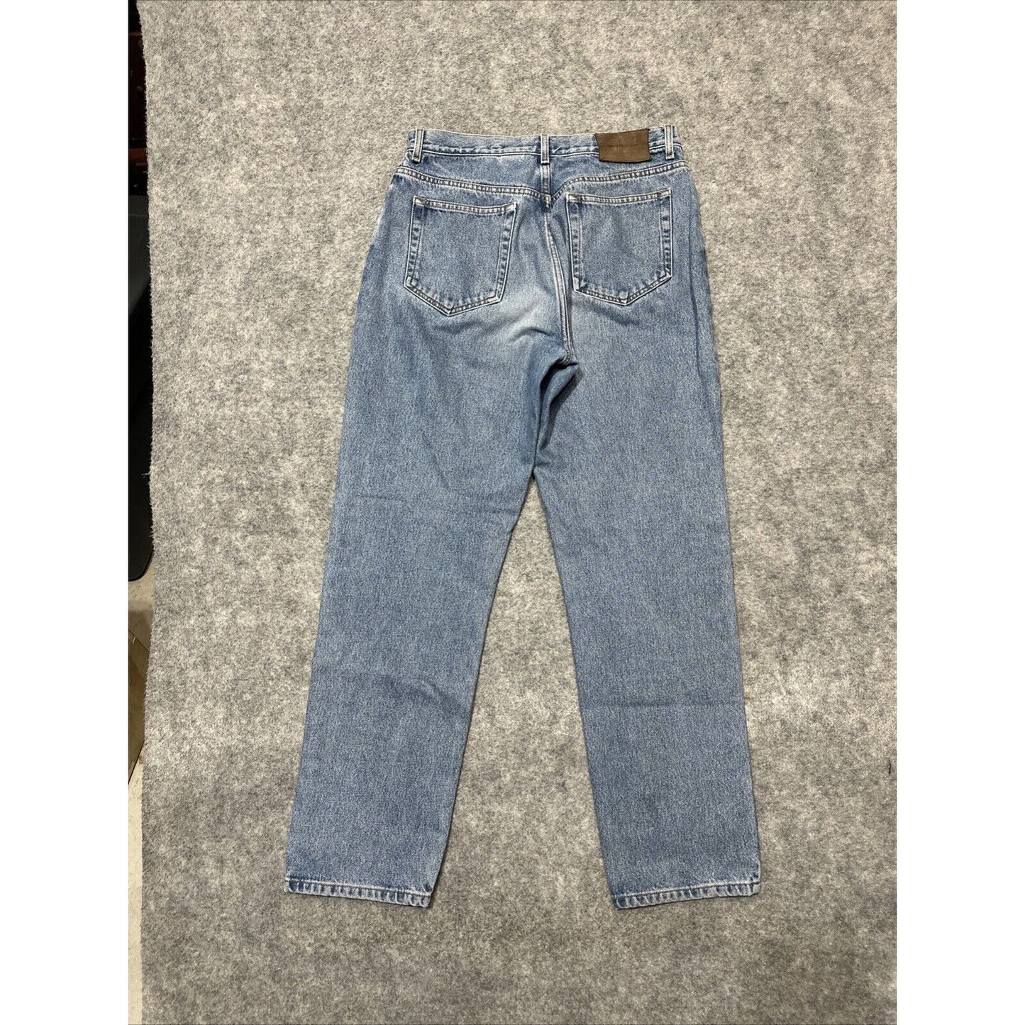 Calvin Klein Easy Fit Women’s Jeans Size 12 Blue Light Wash Denim