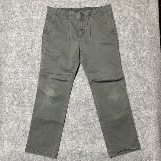 Weatherproof Men's Straight Utility Pants Size 38x32 Gray Pants