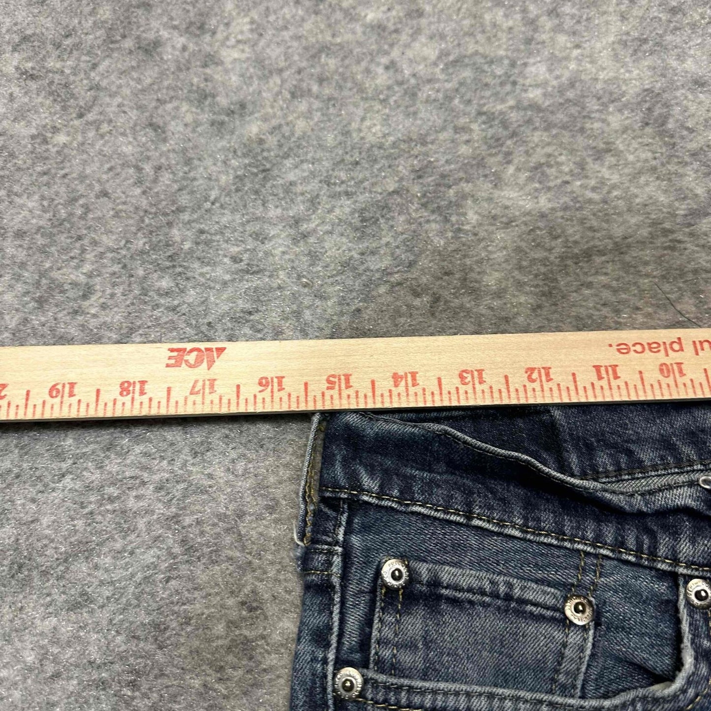 Bullhead Denim Co. Men's Skinny Jeans Size 30x32 Dark Wash Denim