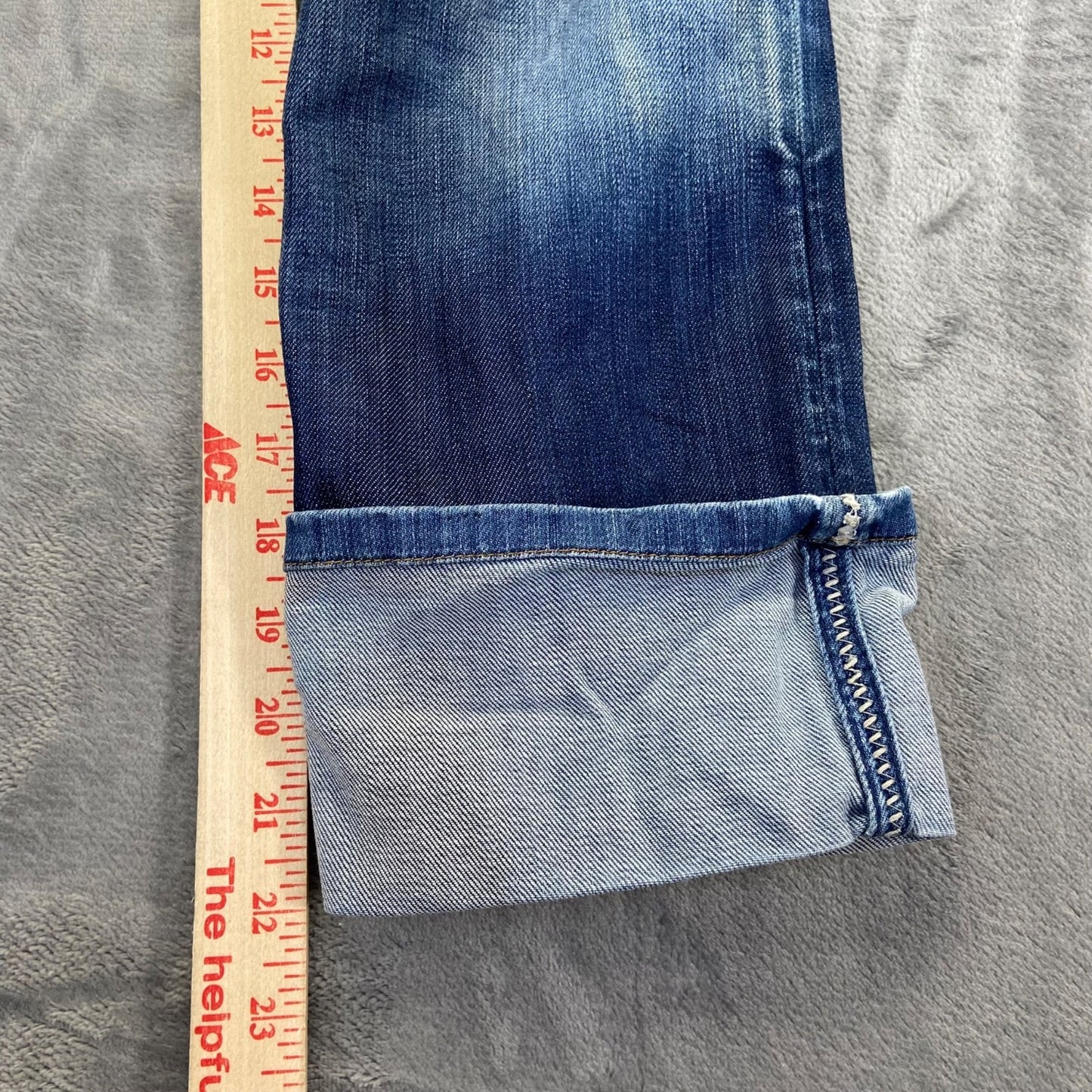 Joe's Women's Honey Kicker Straight Jeans Size 28 Blue Dark Wash Denim