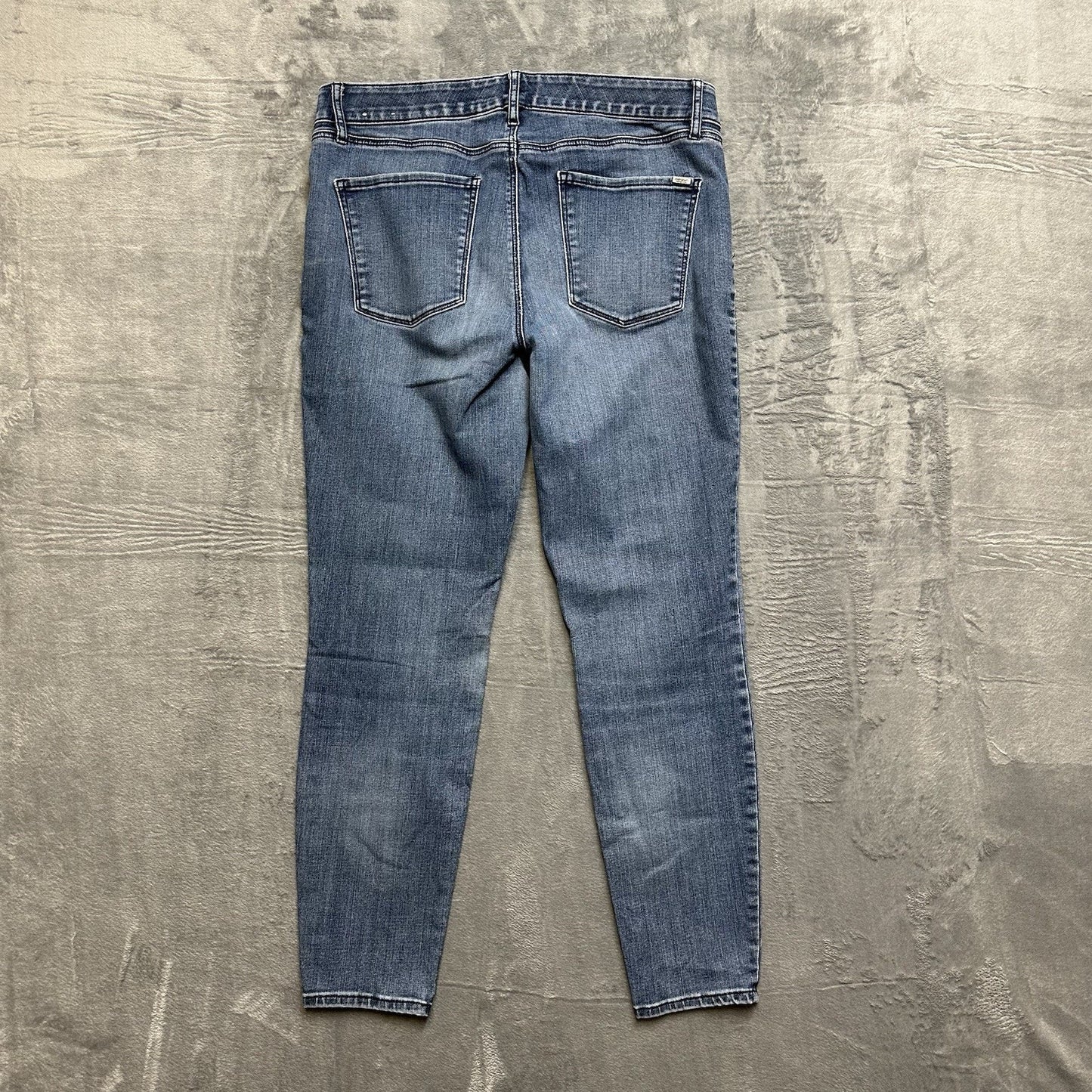 New White House Black Market The Jegging Women's Sz 12 Blue Denim