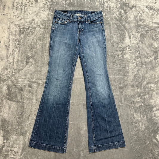 COH by Jerome Dahan Flared Jeans Women's Size 26 Blue Denim