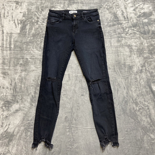 DL1961 Instasculpt Ankle Skinny Jeans Women’s Size 26 Black Deep Ocean