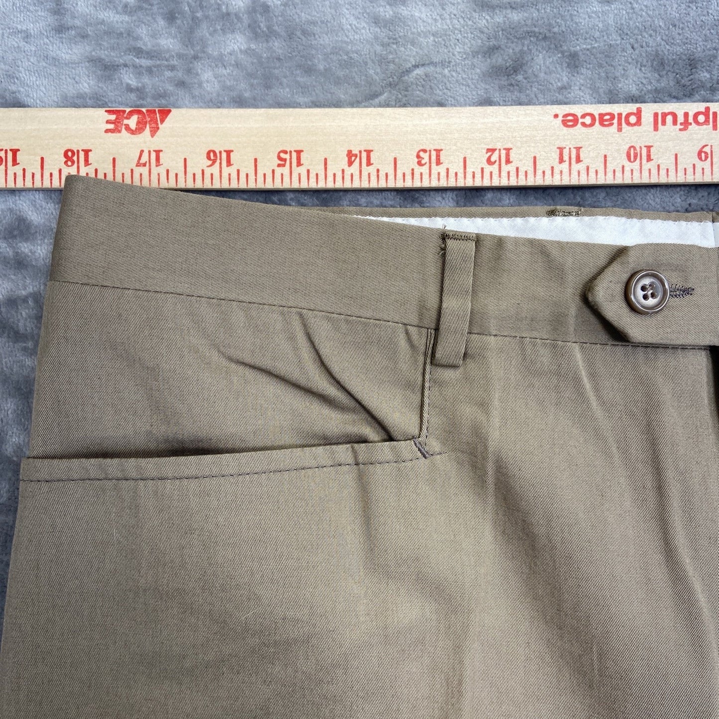 Napoleon Italian Dress Pants Men's Size 54 *US Size 38* Beige