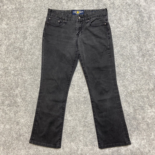 Lucky Brand The Sweet Jean Boot Women's Size 4/27 Reg Dark Gray Denim