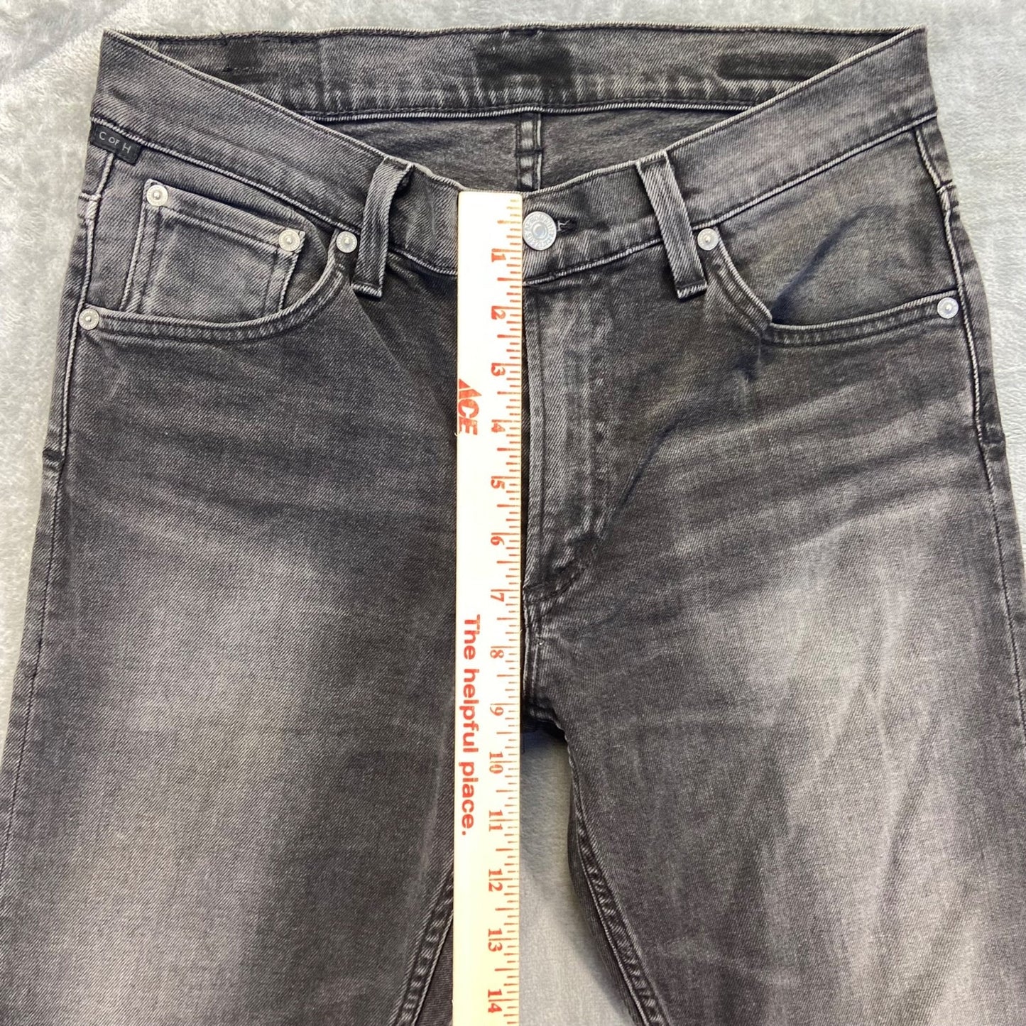 Citizens Of Humanity Men's Slim Straight Jeans Size 32 Black