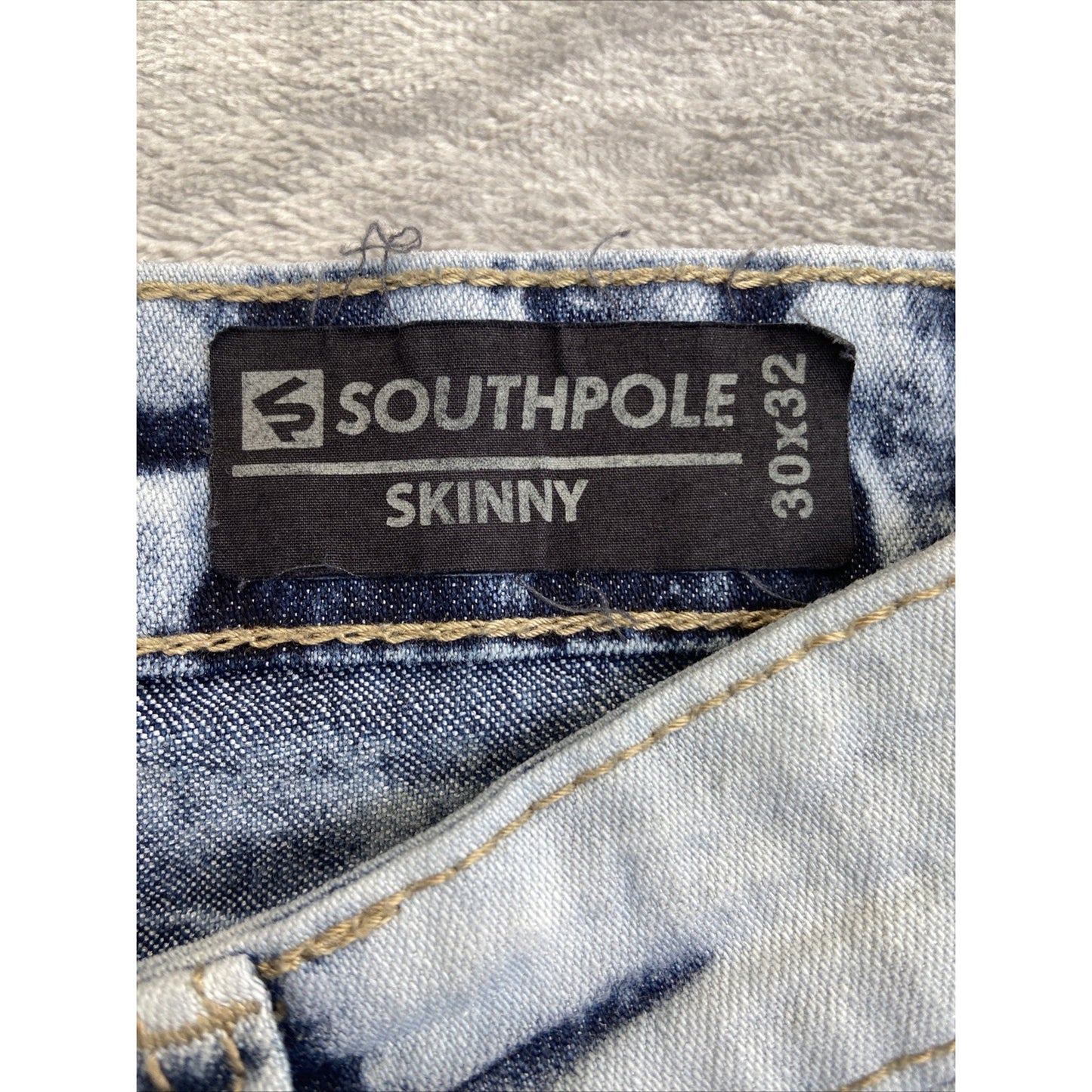 Southpole Skinny Jeans Men's Size 30x32 Blue Denim