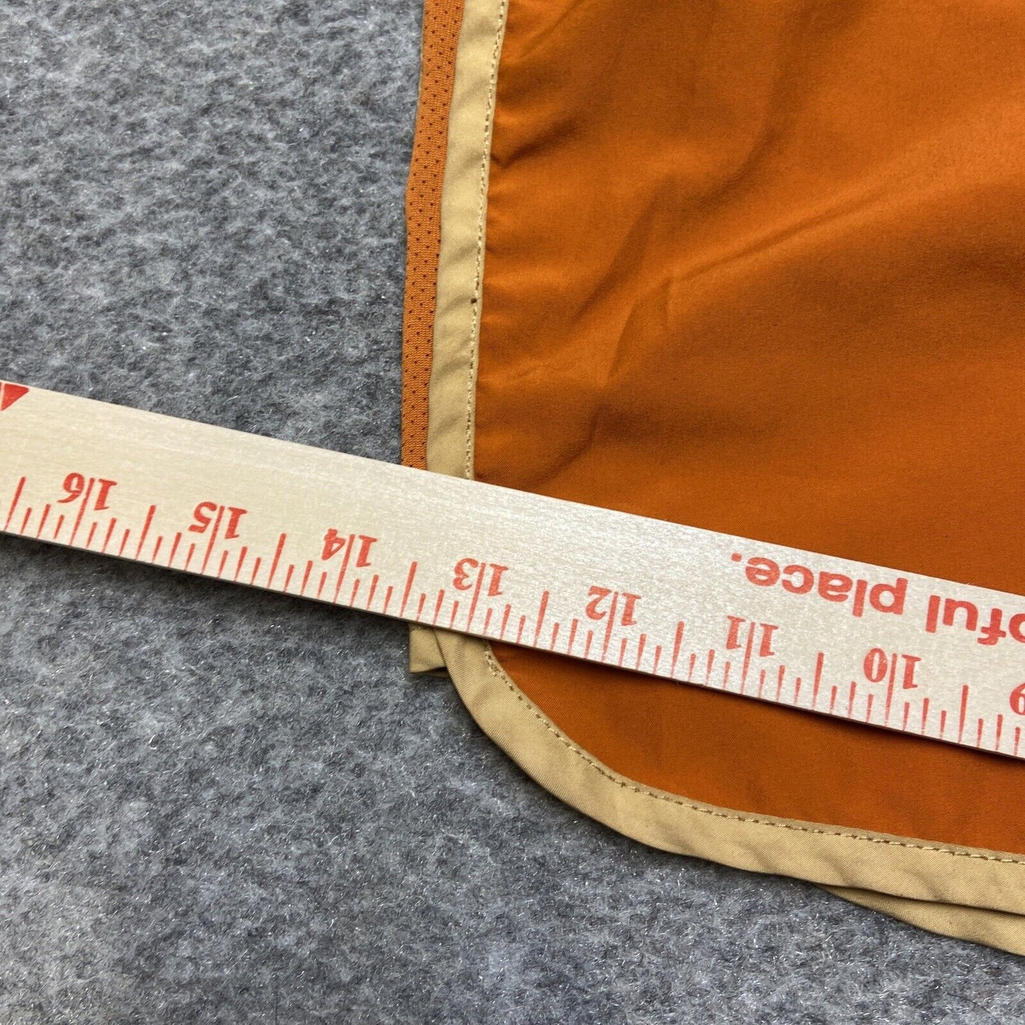Nike Dri Fit Tempo Running Shorts Women's Size M Orange Shorts