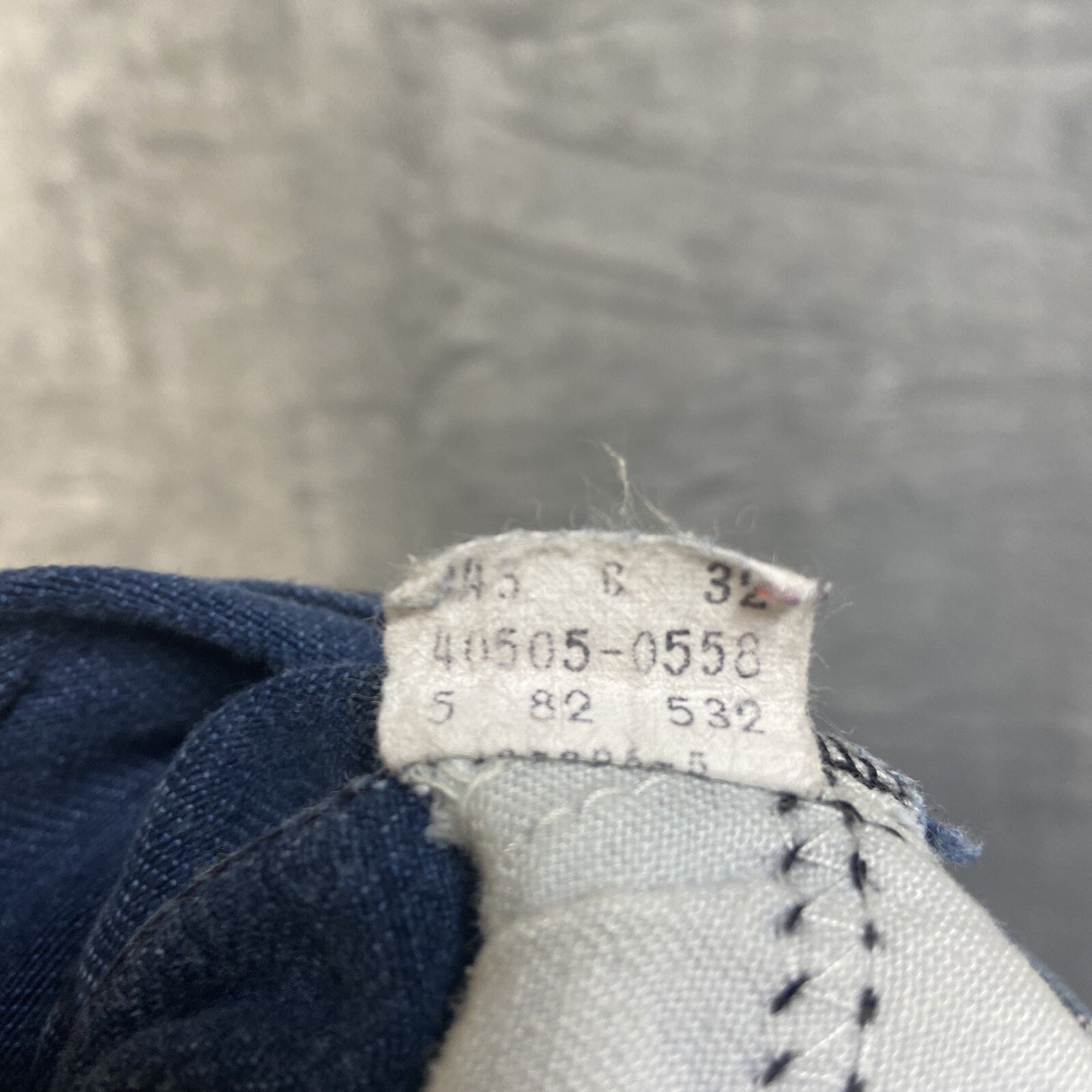 Vintage Levi’s 505 Straight Jeans Men’s Size 32x34 Blue Denim 80s Black Tab Rare