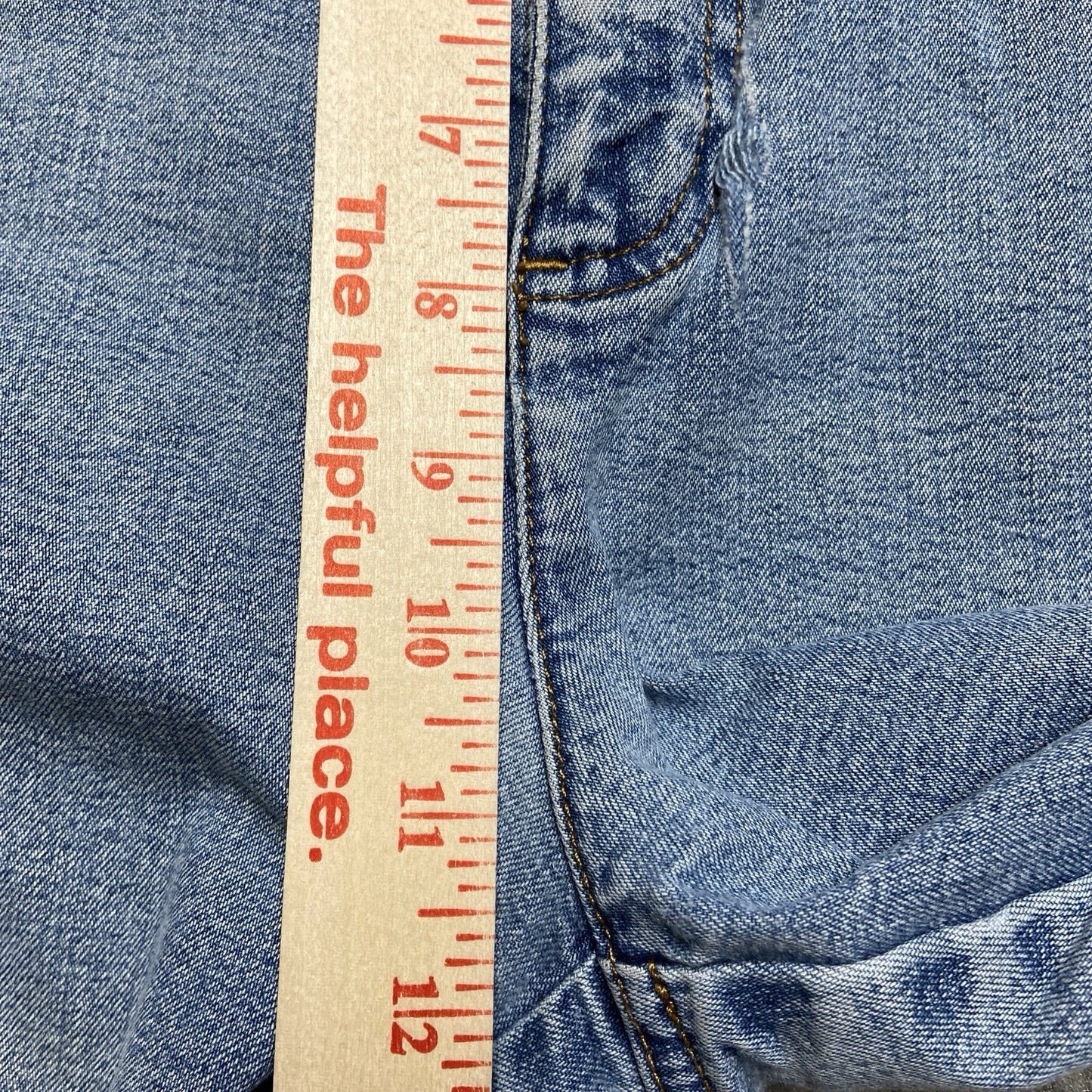 Lauren Ralph Lauren Straight Jeans Women's Size 12 Light Blue Denim LRL