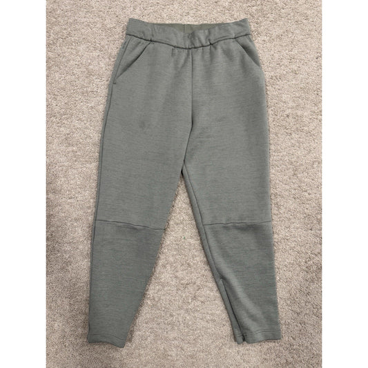 Adidas Men's TI TAP Athletic Zip Ankle Gray Pants Size M