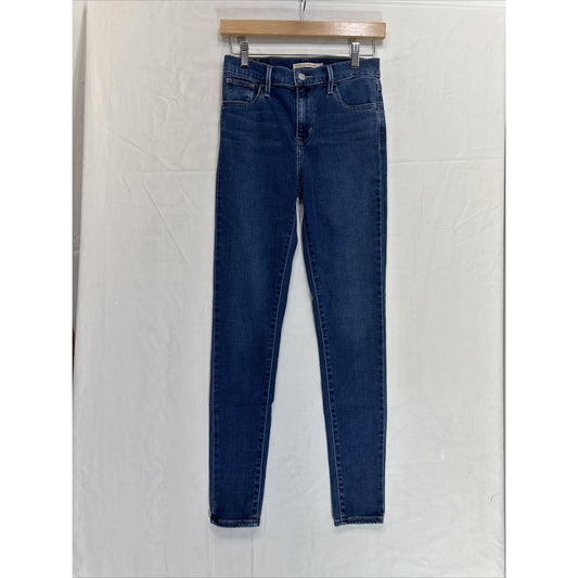 Levi’s 720 High Rise Super Skinny Jeans Women’s 26 26x30 Blue Medium Wash Denim