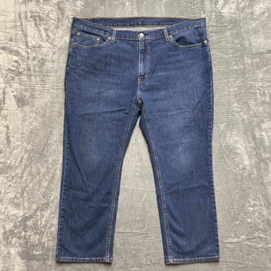 Levi’s 541 Slim Straight Jeans Men’s Size 46x28 Blue Denim