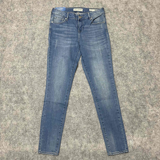 New BULLHEAD DENIM CO Skinniest Sunrise Indigo Women's Skinny Jeans Size 7 Blue
