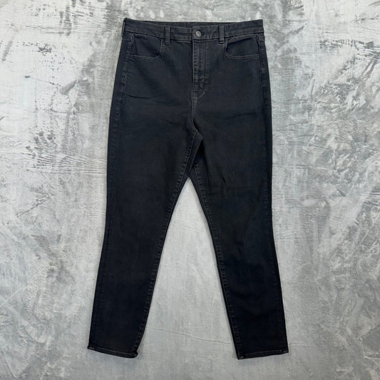 American Eagle Women's Curvy Jegging Skinny Jeans Size 14 Black