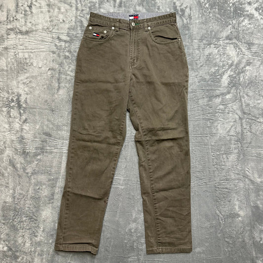 Tommy Jeans Women's Straight Jeans Size 8 Brown