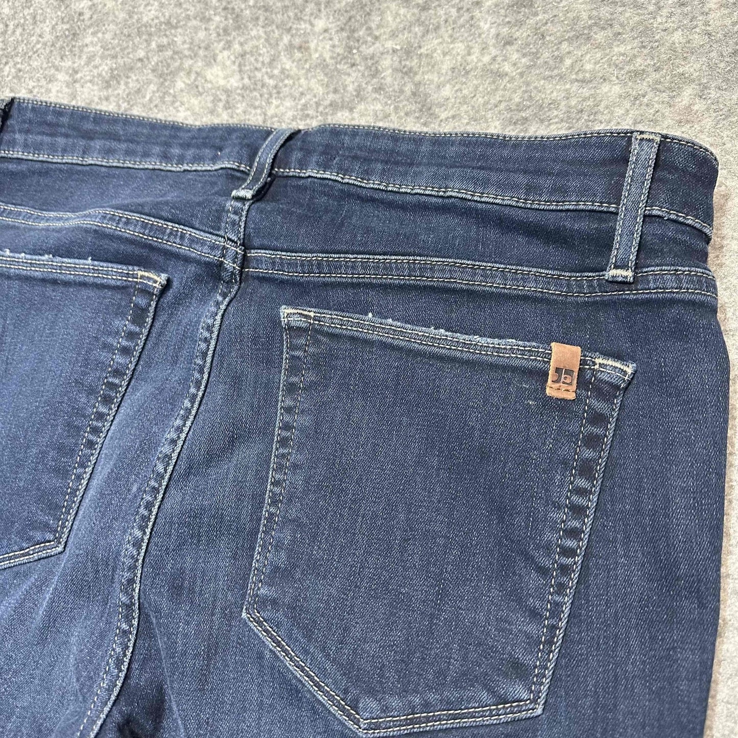 New Joe's Women's Dark Wash High Rise Frayed Hem Skinny Jeans Size 31