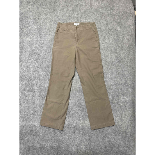 Calvin Klein Men's Chino Trousers Size 30x30 Brown Khaki Medium Wash Pants