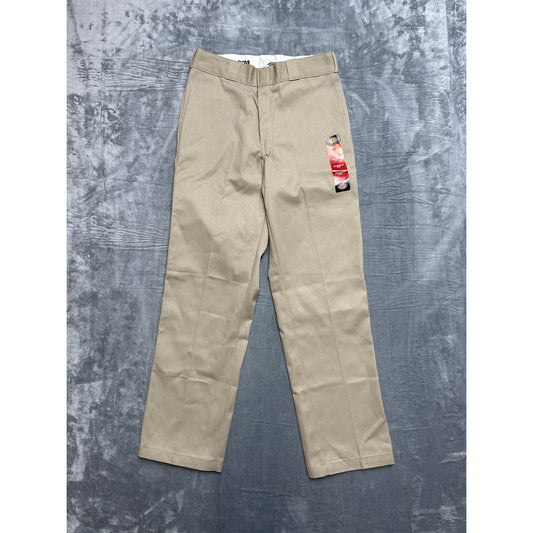 New Dickies 874 Original Fit Straight Leg Pants Men's Size 32x32 Tan Brown