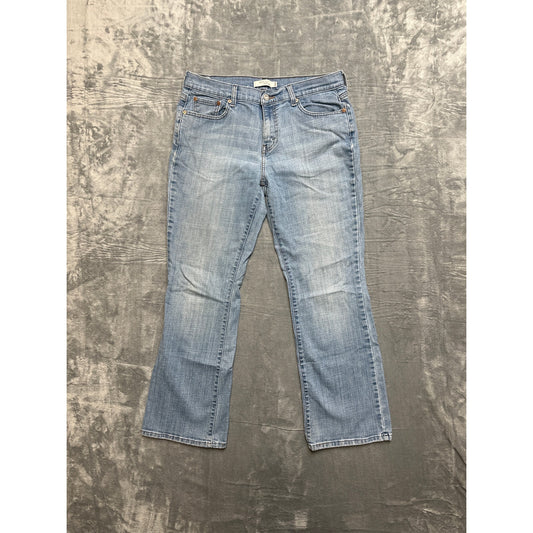 Levi's 515 Boot Cut Jeans Women's Size 12 Medium Blue Denim