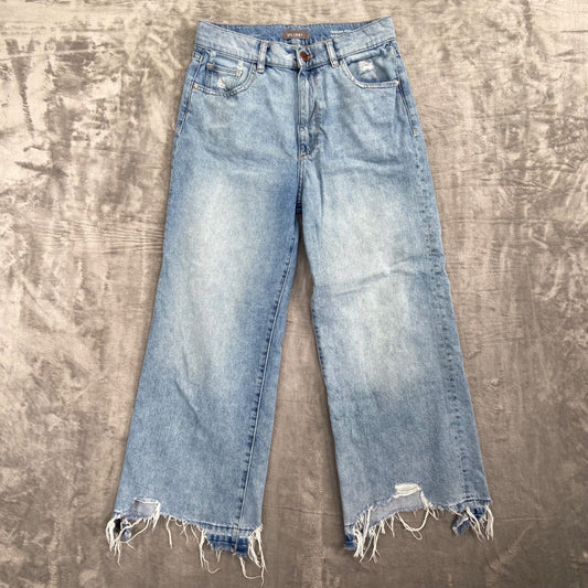 DL1961 Women's Hepburn Wide Leg Jeans Size 26 Blue Light Wash