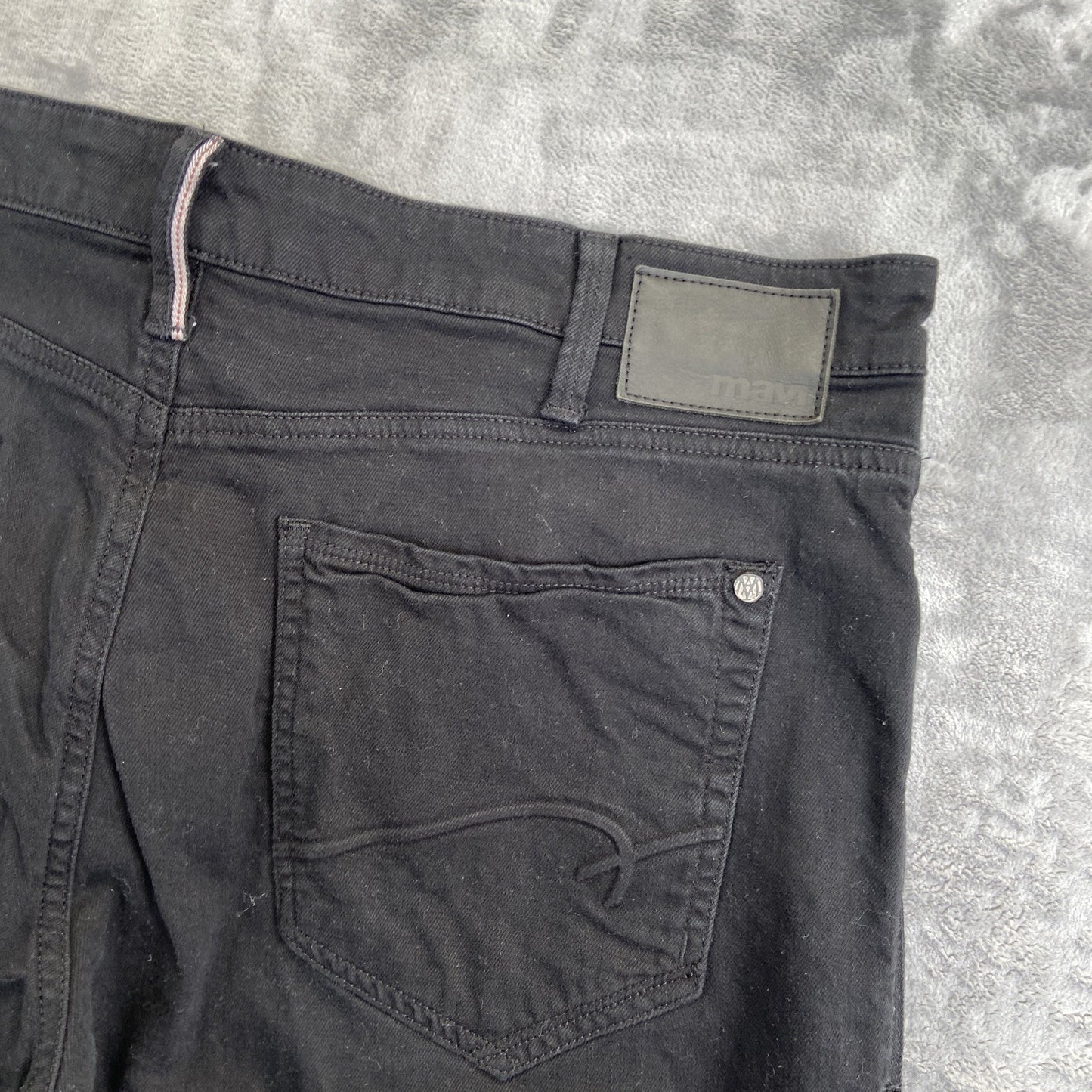 Mavi Jeans Myles Straight Jeans Men's Size 38x30 Black Denim