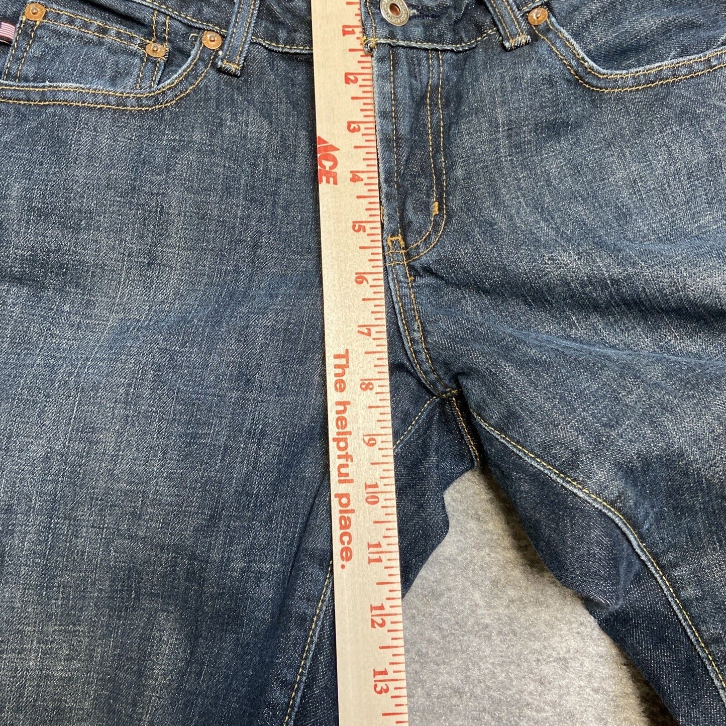 Polo Ralph Lauren Kelly Jean Women's Size 8 Dark Blue Denim Low Rise
