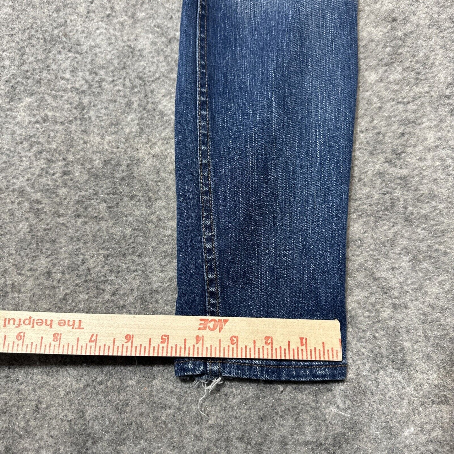 Madewell 9" High Rise Skinny Women's Distressed Jeans Size 29 Blue Wash Denim