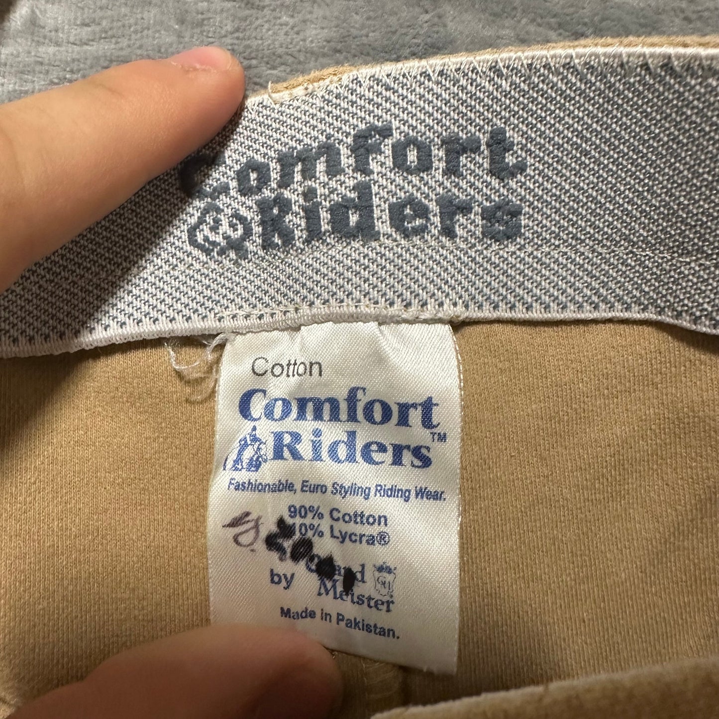 [drafted] Comfort Riders Skinny Pants Children's Size 12 Tan Brown