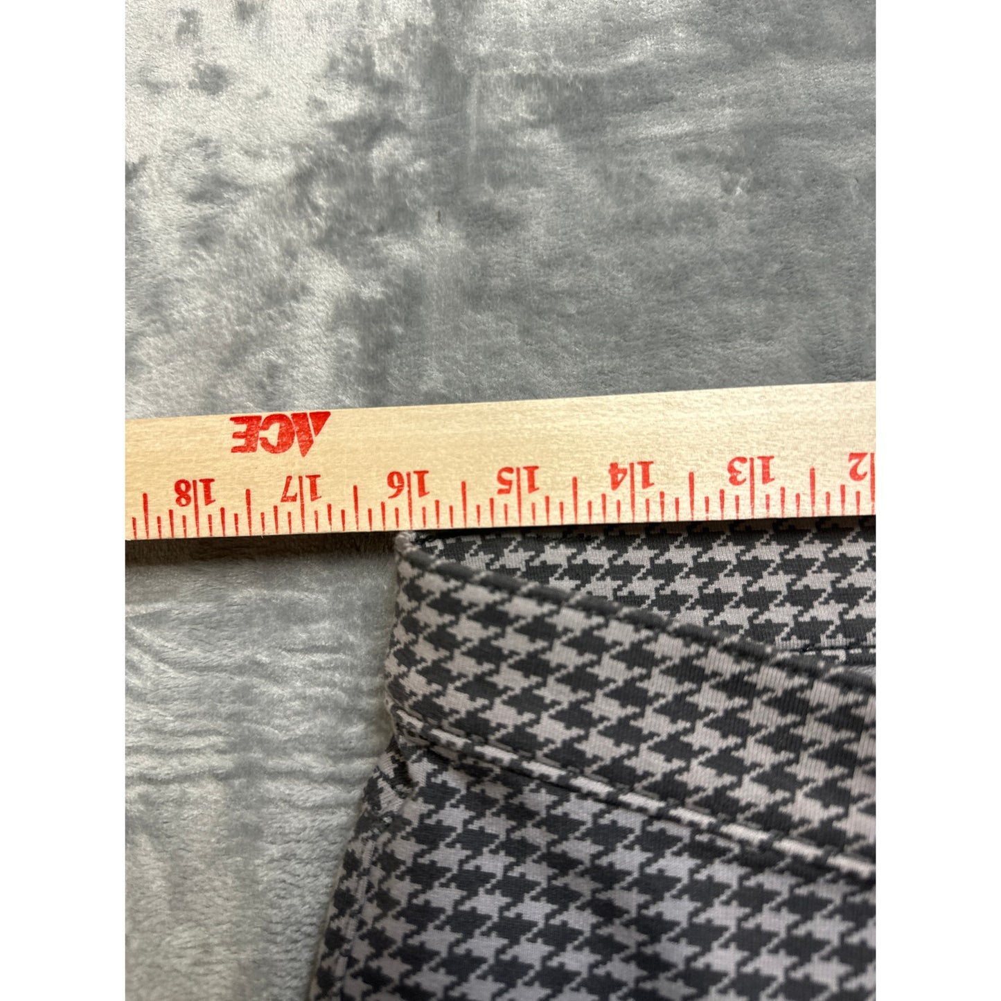 New Mudd Jegging Women's Size 11 Gray Gingham Check Pants