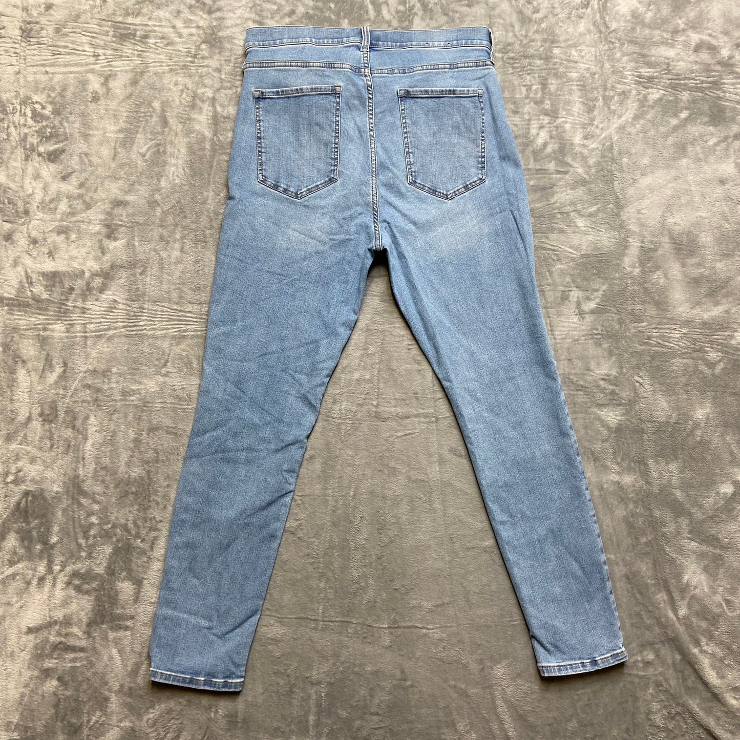 Banana Republic High Rise Skinny Jeans Women's Size 4 Blue Denim Light Wash GUC