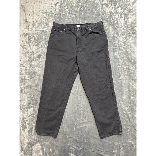 Calvin Klein Jeans Straight Jeans Men's Size 40x32 Black Denim