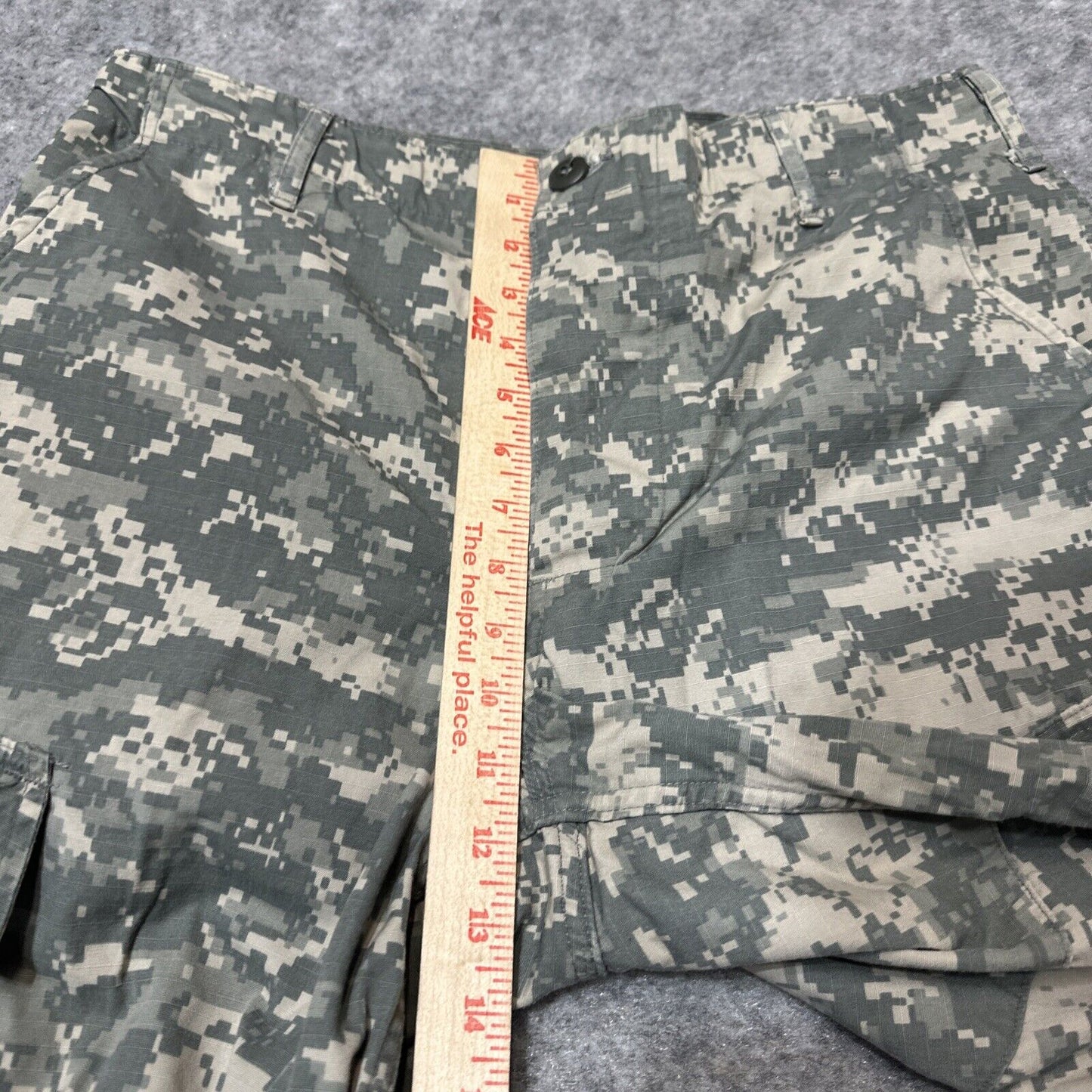 Army Combat Uniform Trousers Men's Camouflage Pants Size M Green Cargo Pants