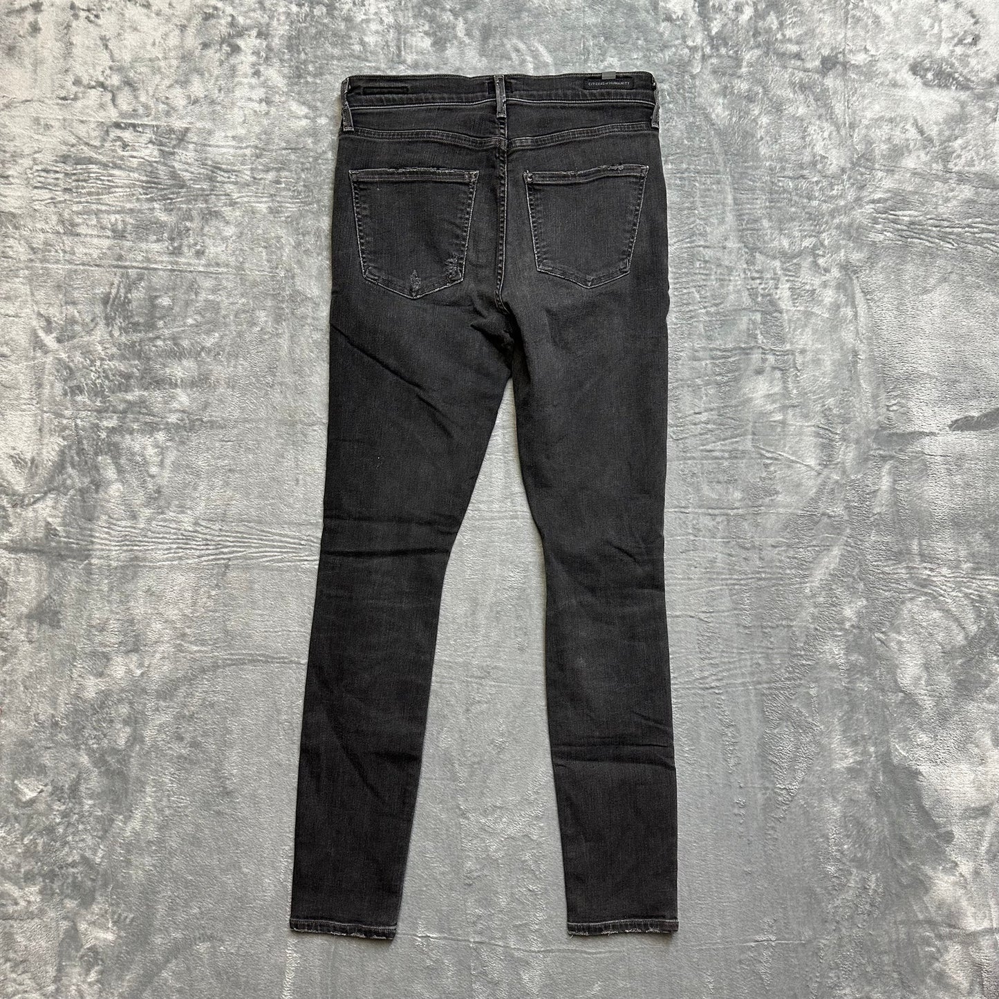 Citizens for Humanity Distressed Rocket Righ Rise Skinny Jeans Women’s 26 Gray