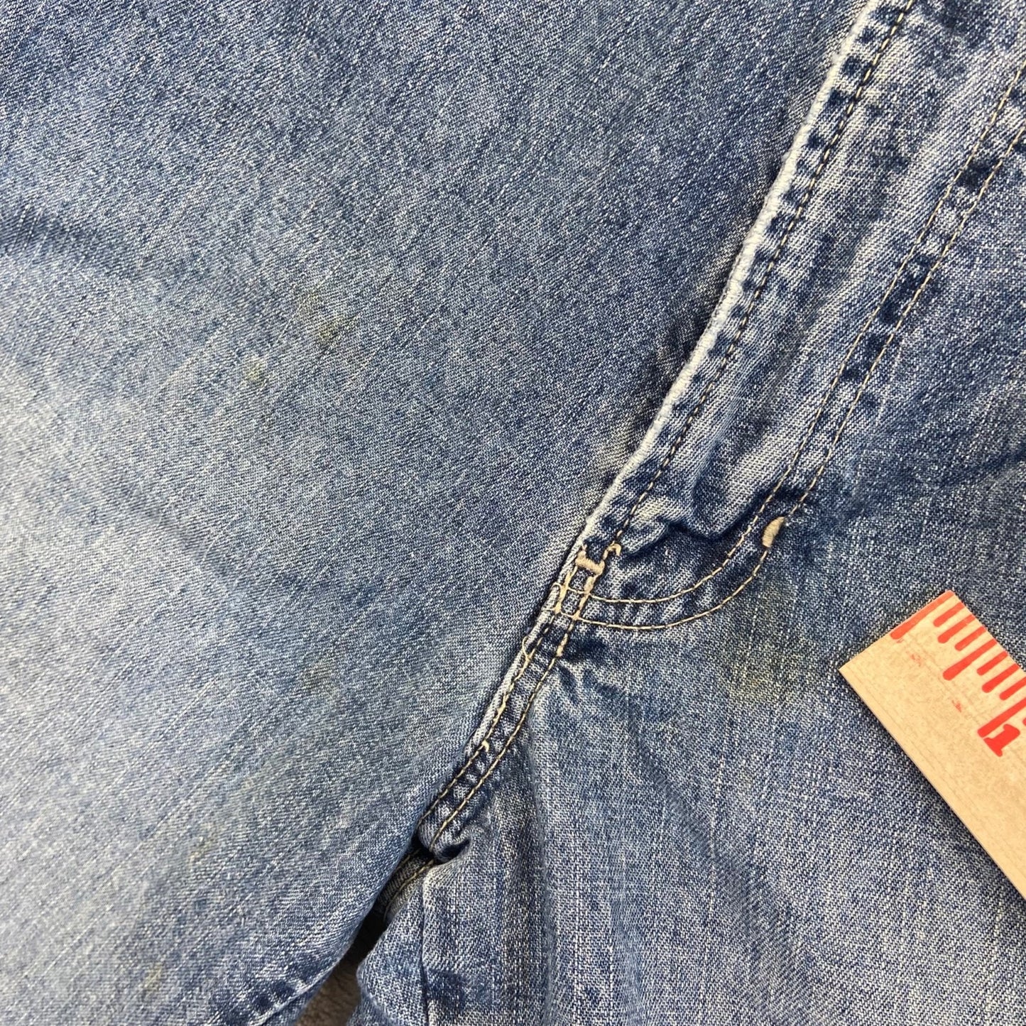 Vintage Old Navy Baggy Carpenter Jeans Men's 36x28 Light Blue Denim