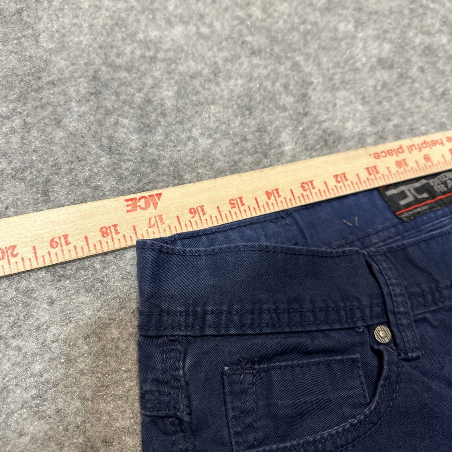 Jordan Craig Straight Jeans Men's Size 36x32 Dark Blue Denim Skater