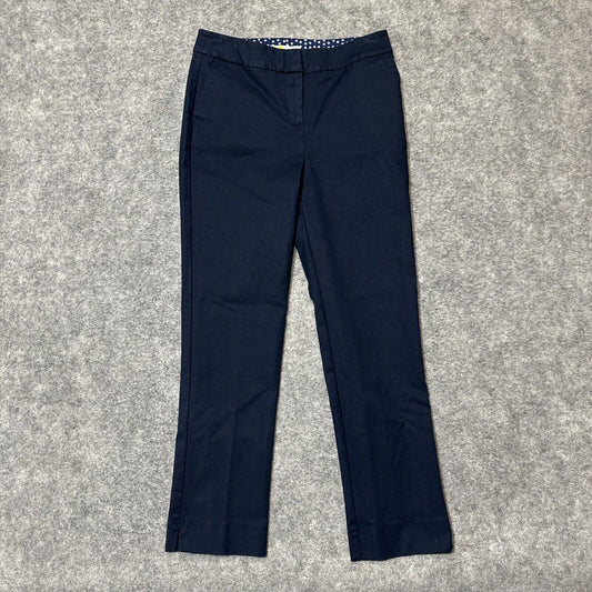 Boden Straight Dress Pants Women's Size 2R Dark Blue