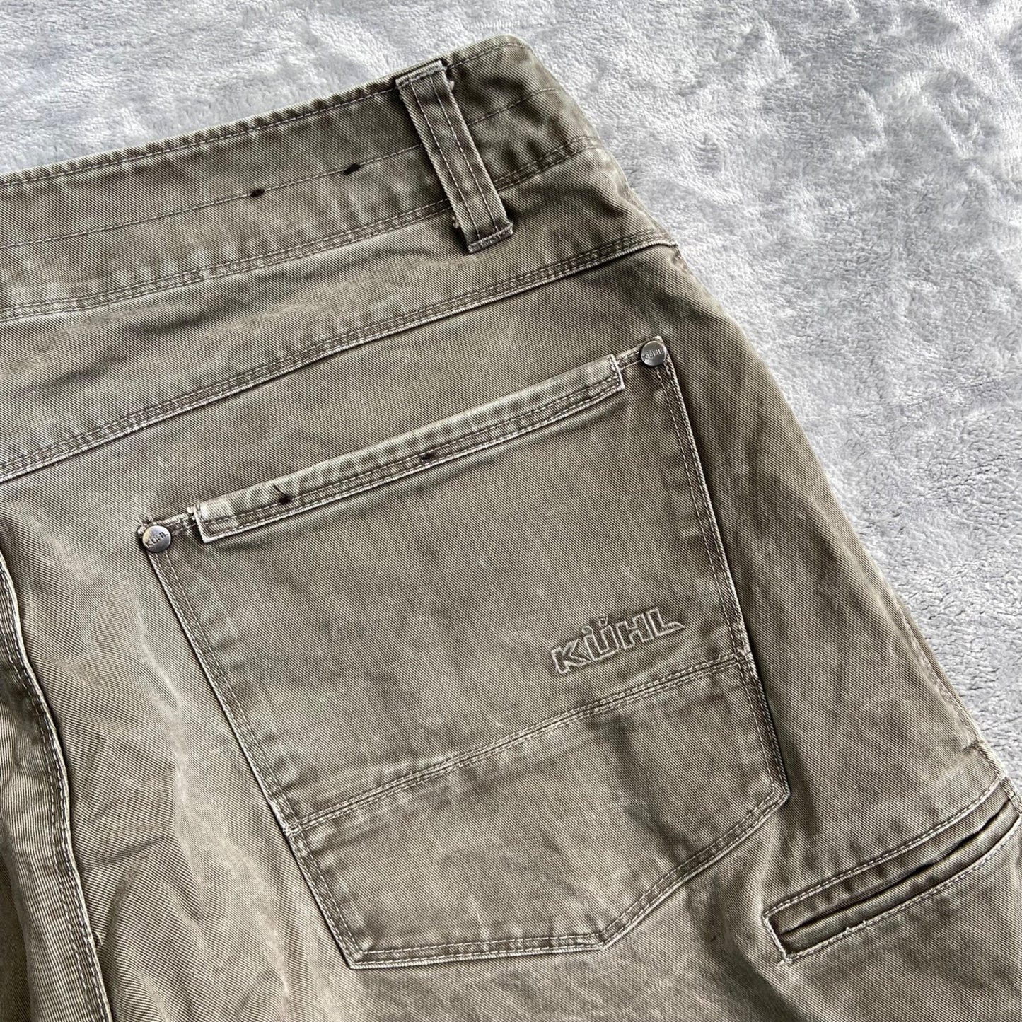 Kuhl Born in the Mountains Men's Pants 34x30 Khaki Cotton Blend