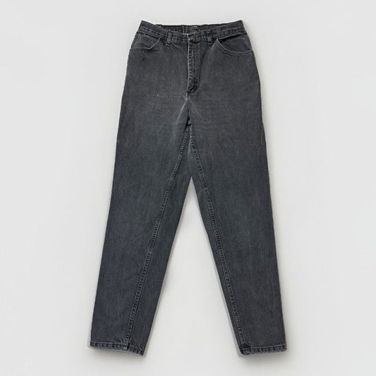 Vintage Gitano Jeans Relaxed Straight Jeans Women's Size 14 Long Black Denim