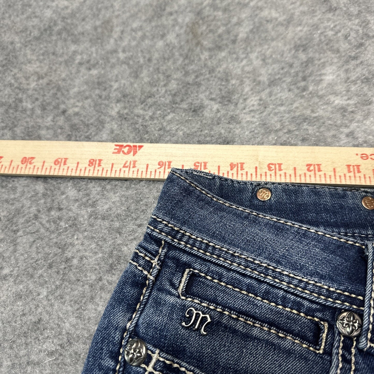 Miss Me Skinny Women's Jeans Size 28 Blue Dark Denim