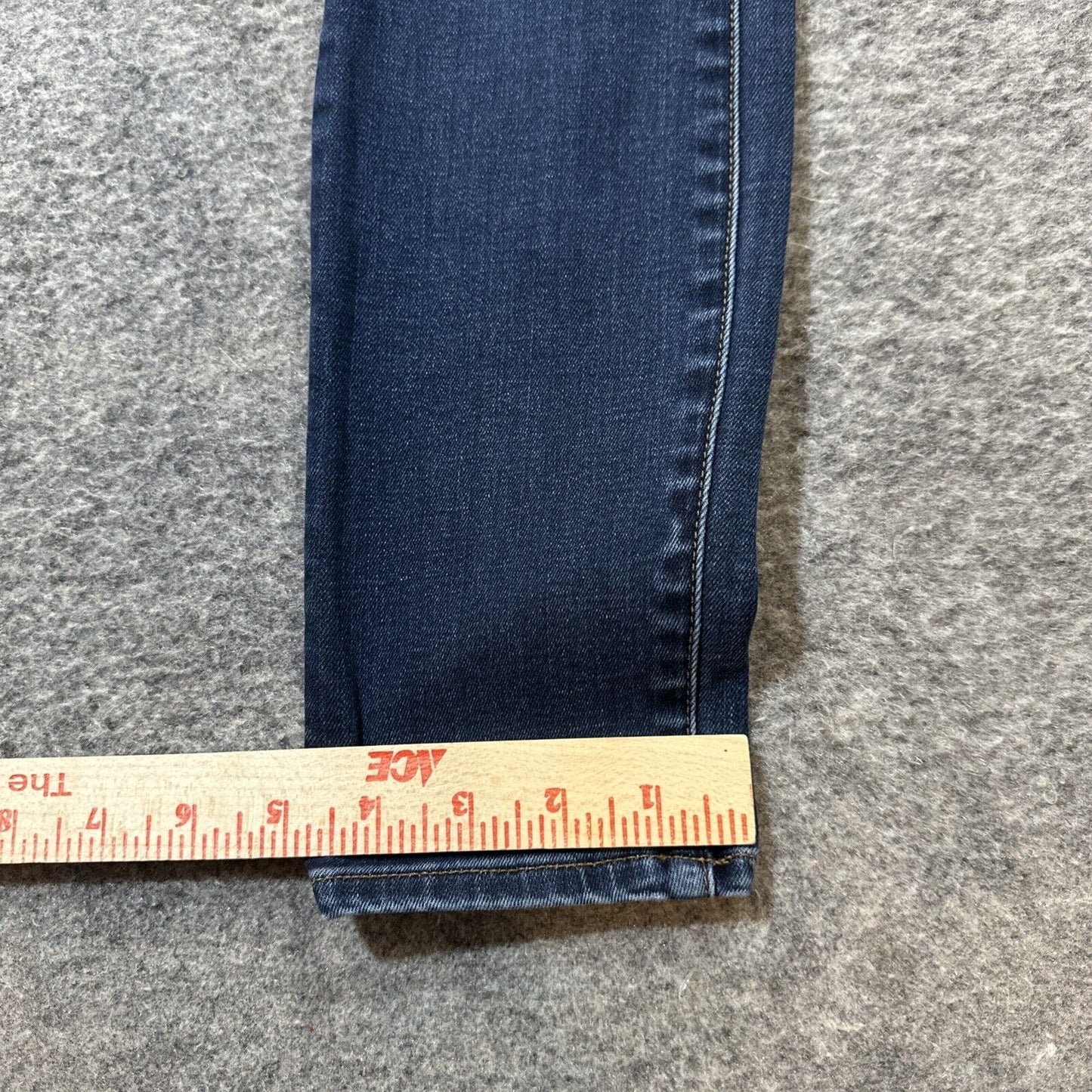 Madewell 9" High Rise Skinny Jeans Womens Size 23 Dark Blue Denim