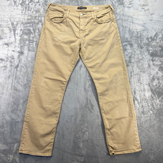 Mavi Men's Matt Relaxed Straight Pants Size 36 Beige